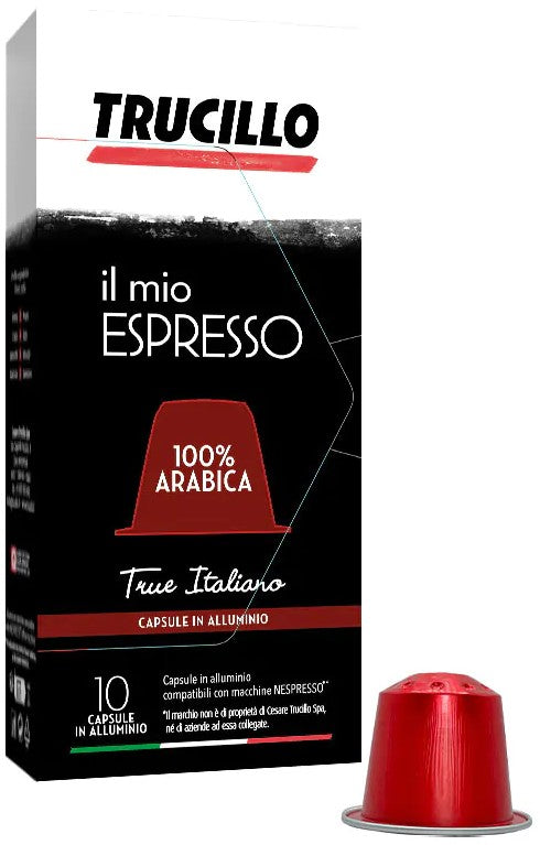 Trucillo Nespresso®*-kompatibla kapslar 100% Arabica
