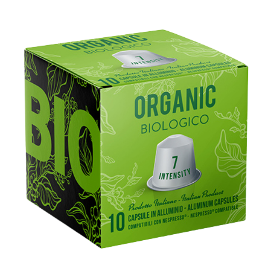 Golden Brasil Organic Ekologiska Nespresso®*-kompatibla kapslar