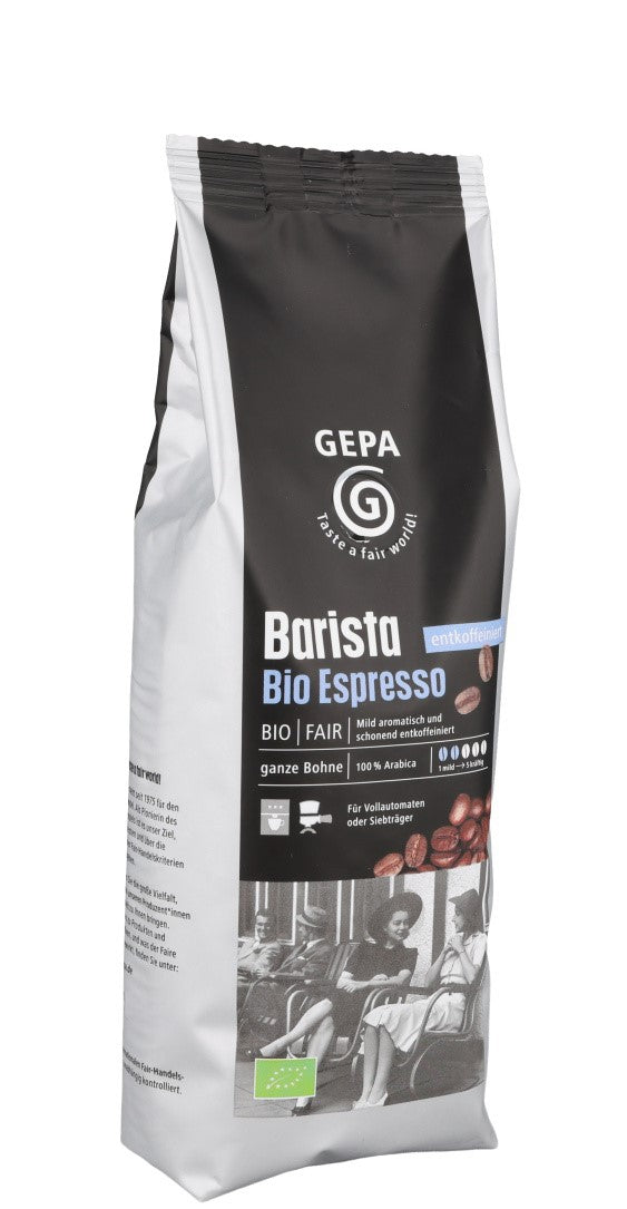 Italiensk Ekologisk Koffeinfri Espresso