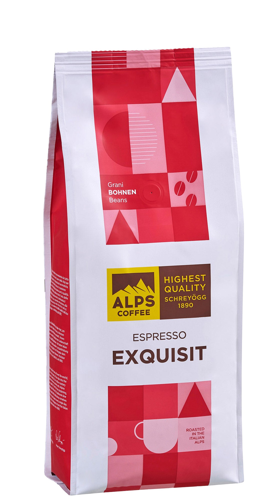 Alps Coffee Exquisit 500g - Espresso Italiano
