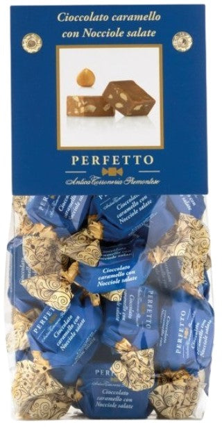 Antica Torroneria Piemontese hasselnötspraliner med salt karamell