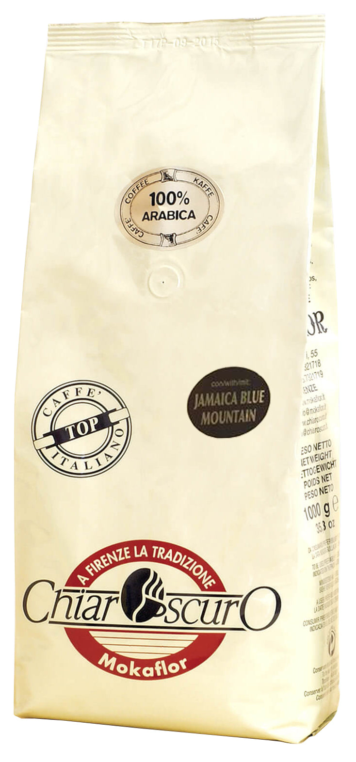 Chiaroscuro 100 % Arabica med Jamaica Blue Mountain