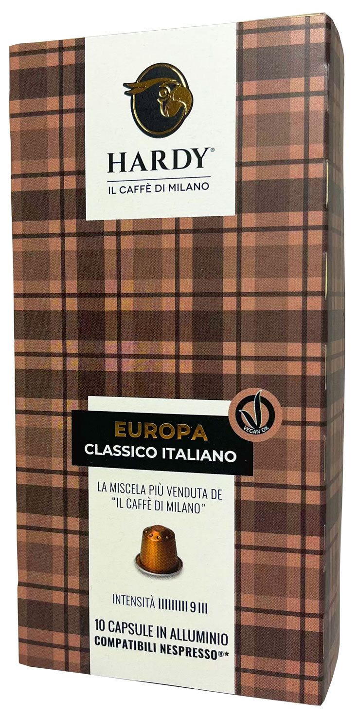 HARDY Europa Nespresso®* kompatibla kapslar