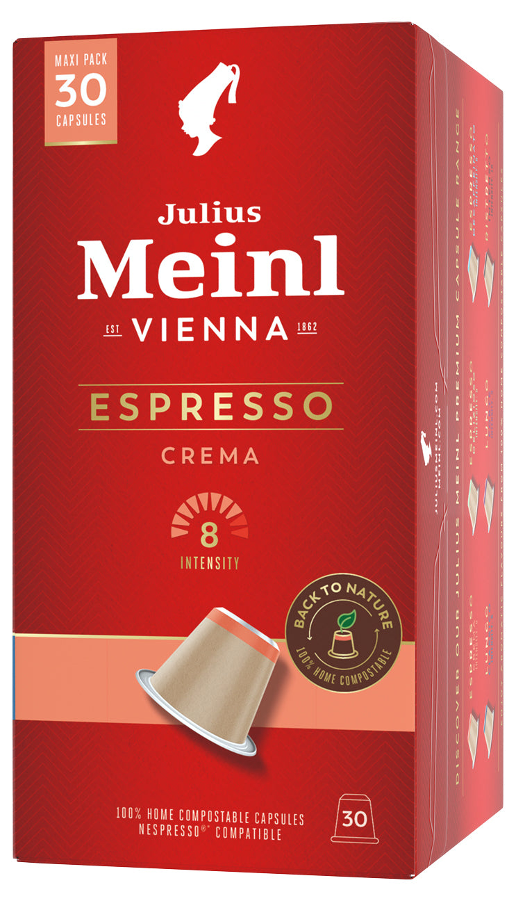 Julius Meinl Crema Nespresso®*-kompatibla kapslar 