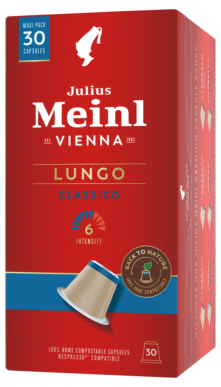 Julius Meinl Lungo Classico Nespresso® kompatibla kapslar