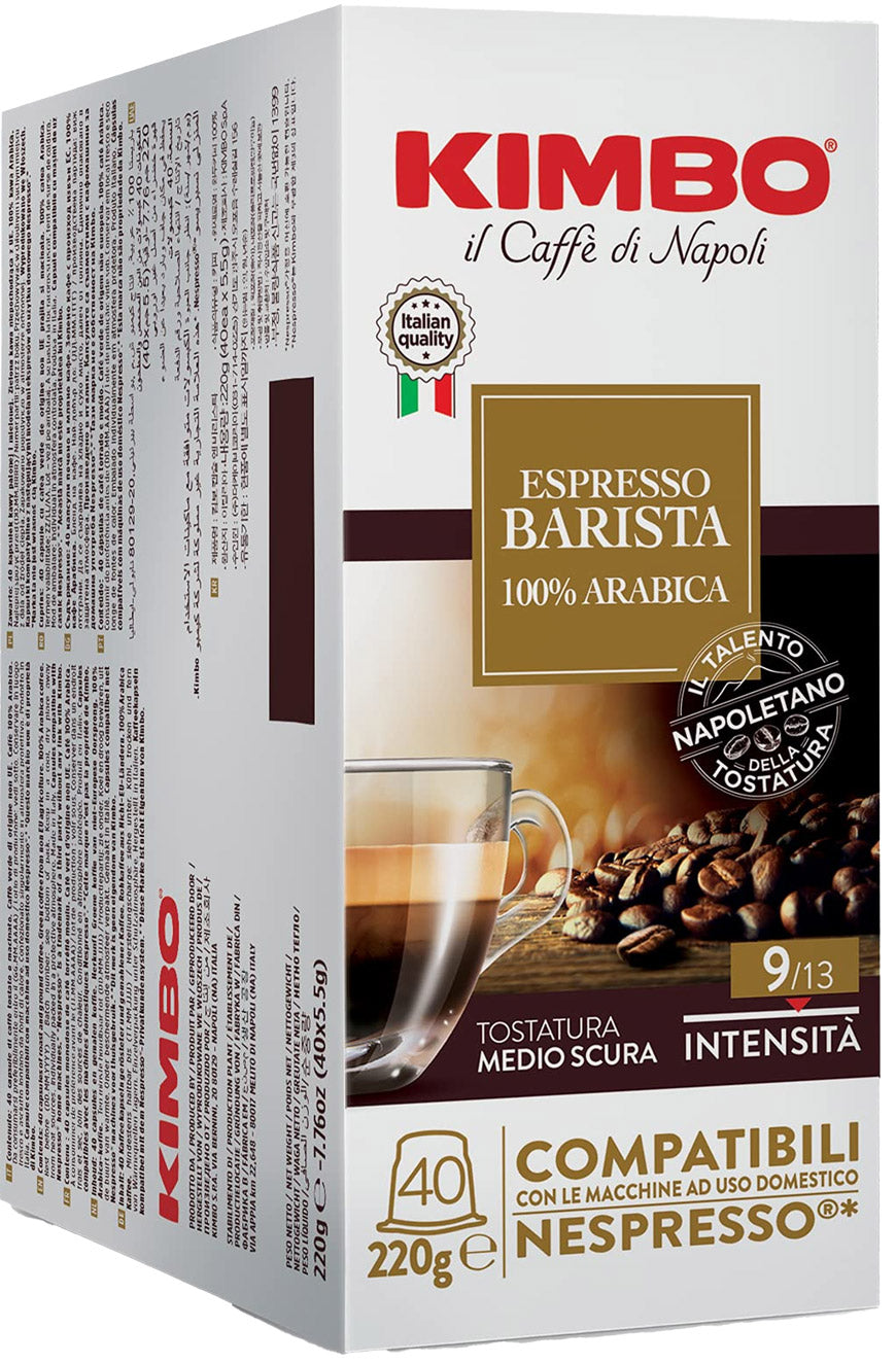 Kimbo Barista Nespresso®*-kompatibla kapslar