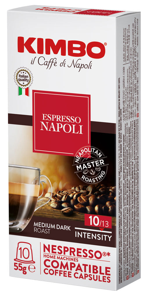 Kimbo Napoli Nespresso® -kompatibla kapslar 