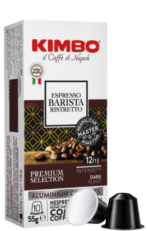 Kimbo Ristretto Nespresso®-kompatibla aluminiumkapslar