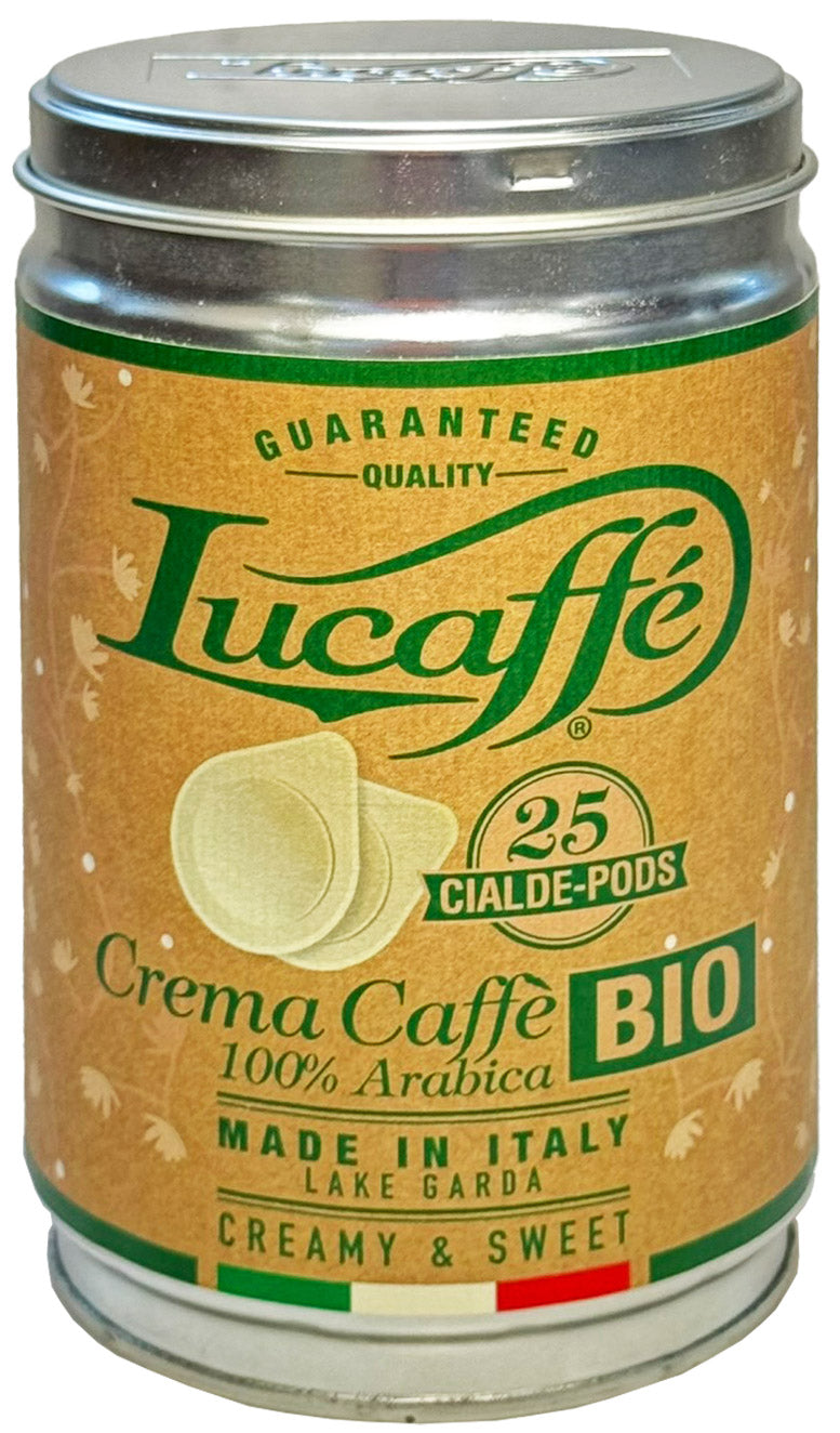 Lucaffè Crema Caffè BIO ESE Pods