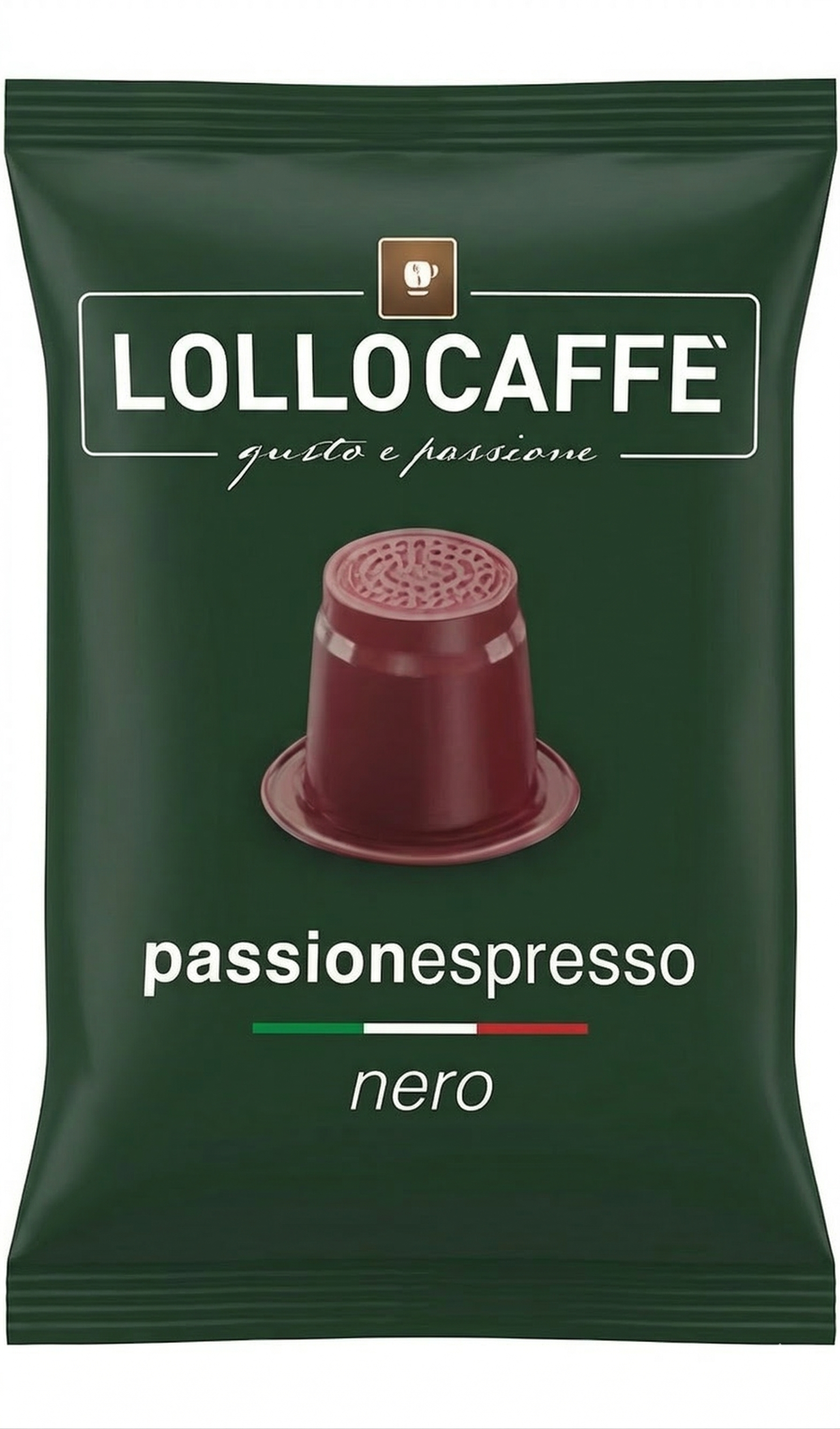 Lollo Espresso Nero Nespresso®*-kompatibla kapslar