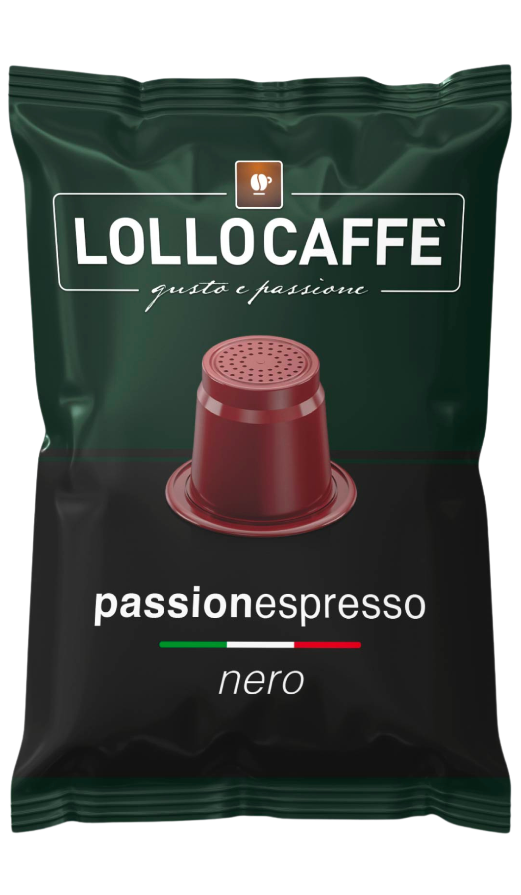 Lollo Caffe Nero Nespresso®*-kompatibla kapslar