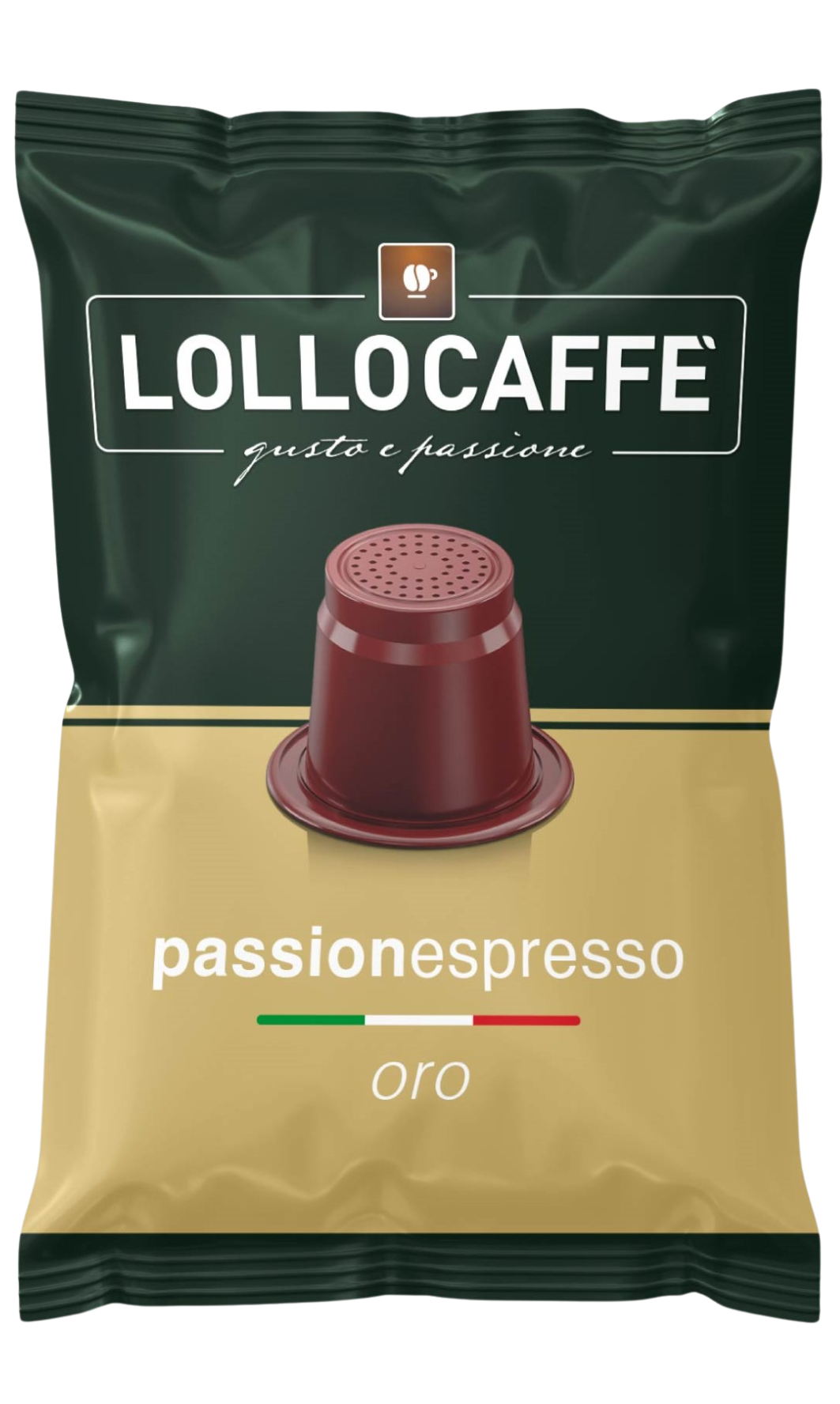 Lollo Caffe Oro Nespresso®*-kompatibla kapslar