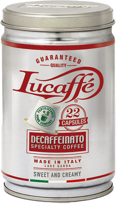 Lucaffè Decaffeinato Specialty Coffee Nespresso® kompatibla kapslar