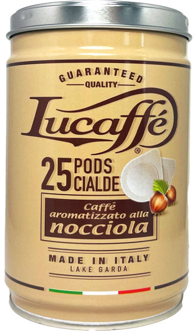 Lucaffè Nocciola ESE Pods löst förpackade