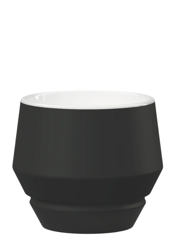 Maniko Cappuccinokopp Svart matt