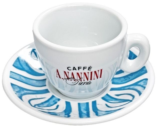 Nannini Cappuccinokopp blå