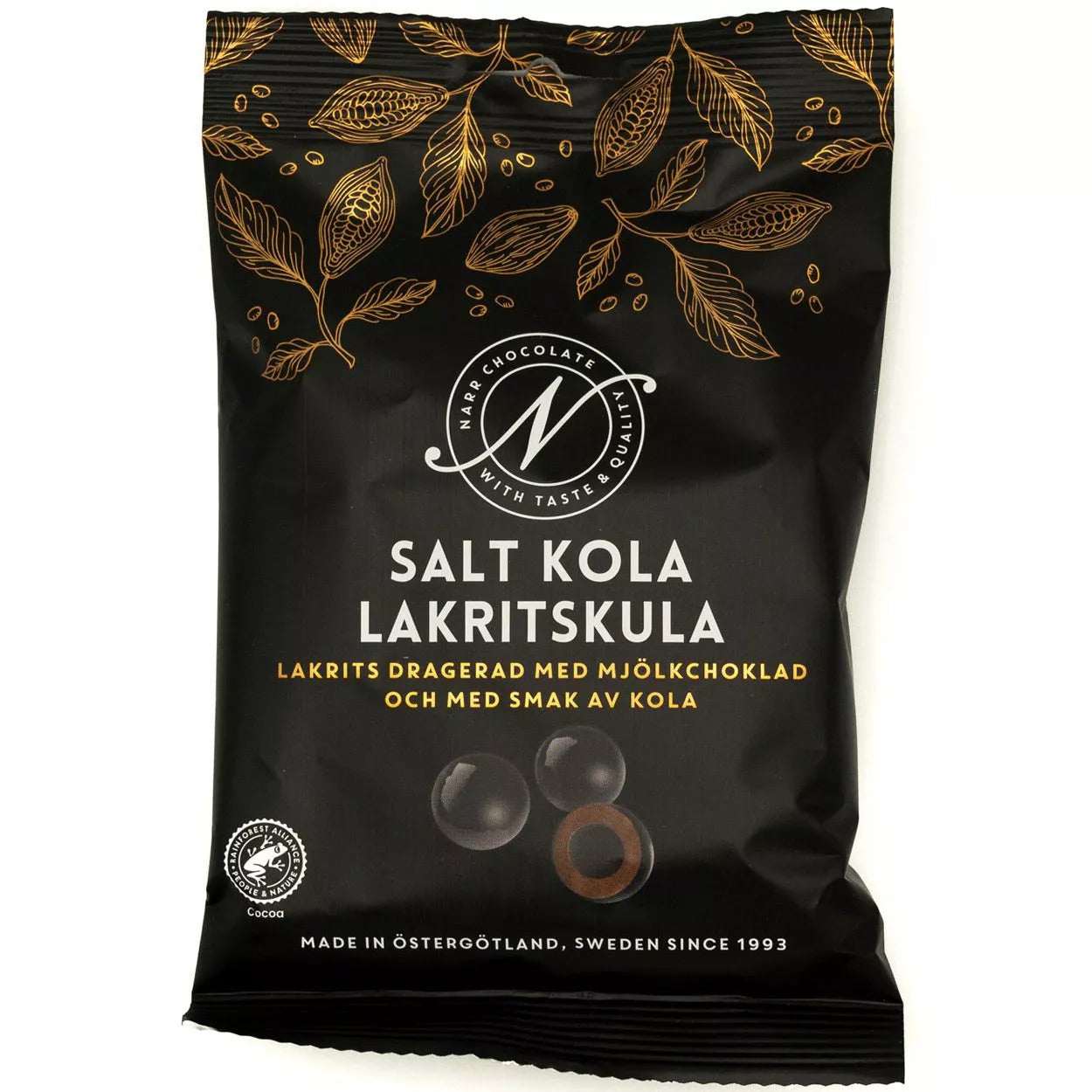 Narr Lakritskulor Salt Kola