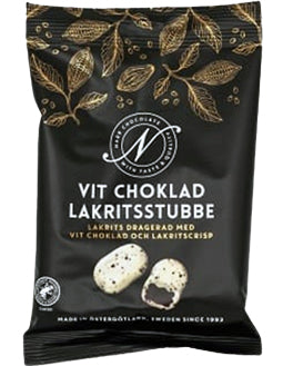 Narr Lakritsstubbe Vit Choklad