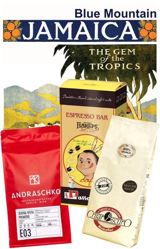 Provset Espressokaffe med Jamaica Blue Mountain