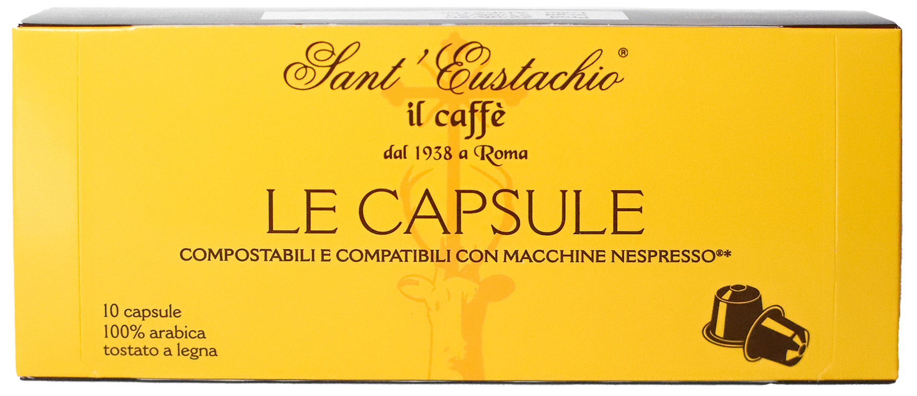 Sant'Eustachio Nespresso®* kompatibla kapslar