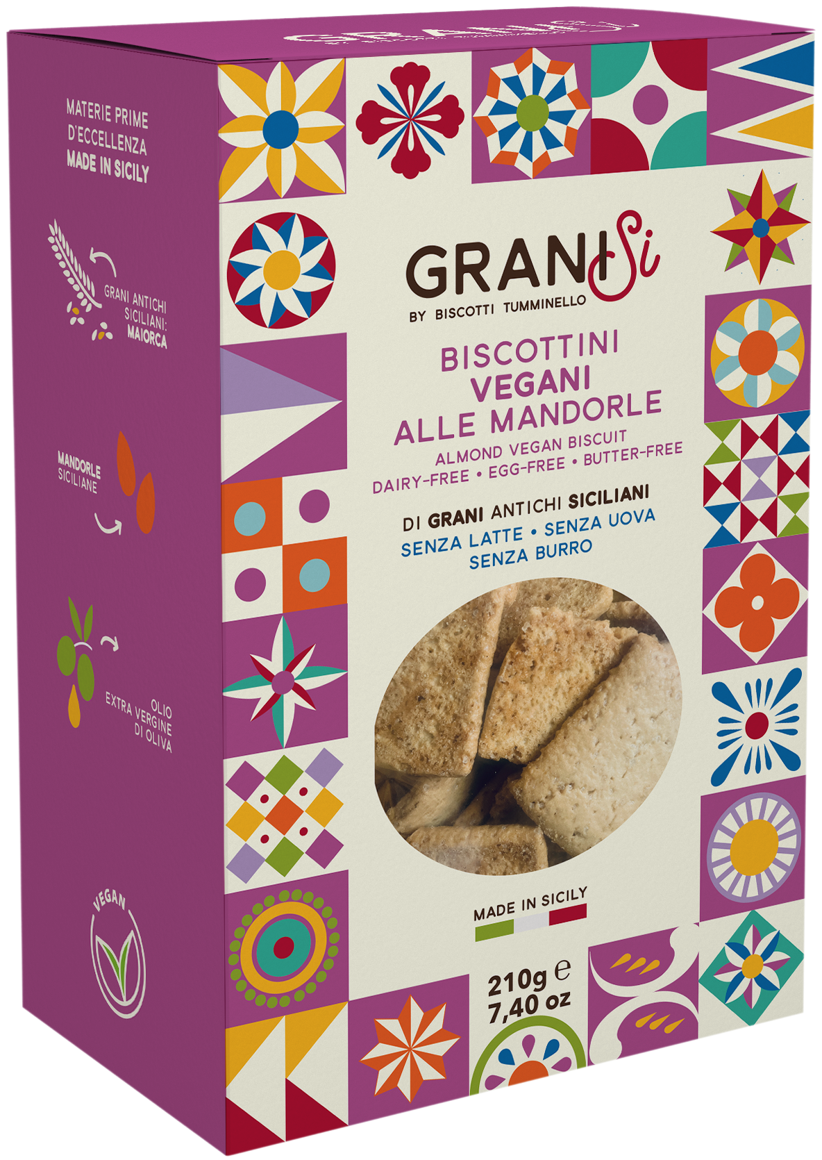 Tumminello Veganska Mandelkakor