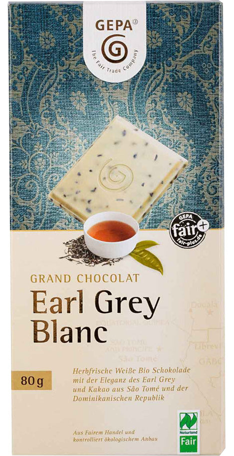 GEPA BIO Choklad Earl Grey Blanc