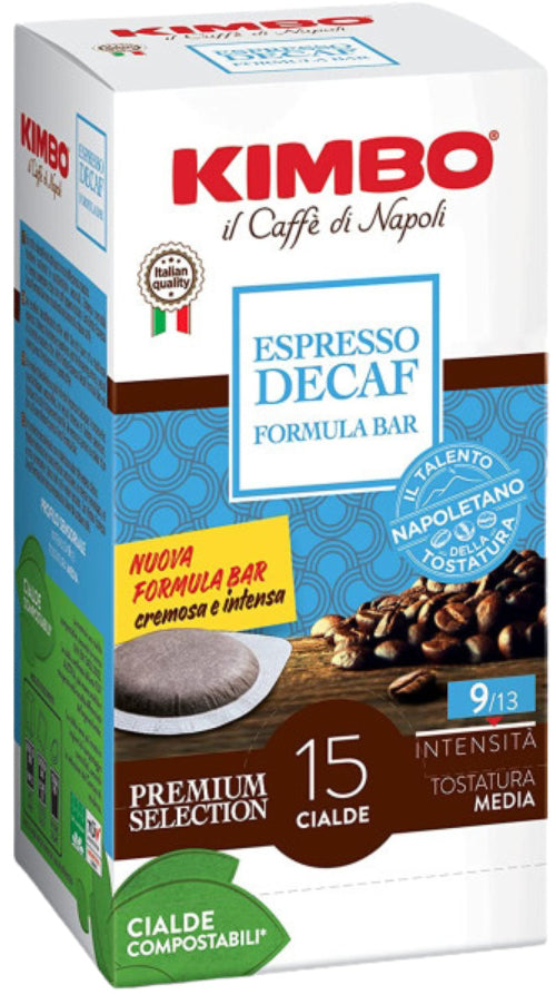 Kimbo decaf ESE Pods