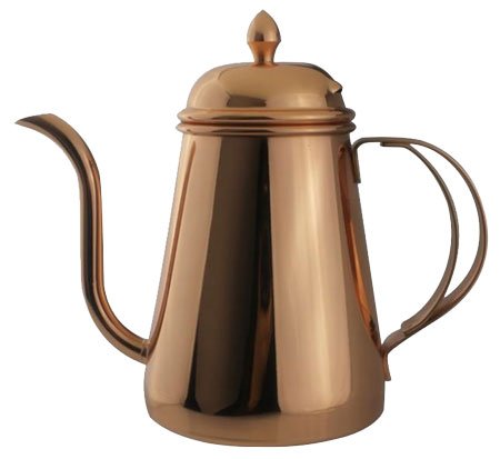 Drip Kettle koppar med lock för bryggkaffe (JoeFrex)