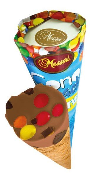 Messori - chokladvåffla med nougat och chokladflarn