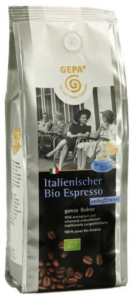 Italiensk Ekologisk Koffeinfri Espresso