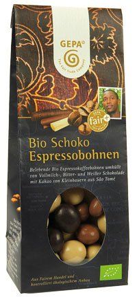 GEPA Bio Schokolade Espressobohnen