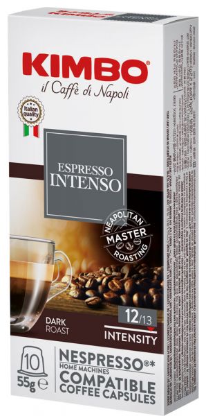 Kimbo Intenso 10 Nespresso® -kompatibla kapslar x 5,5g