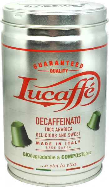 Lucaffè Decaffeinato Nespresso®*-kompatibla Kapslar