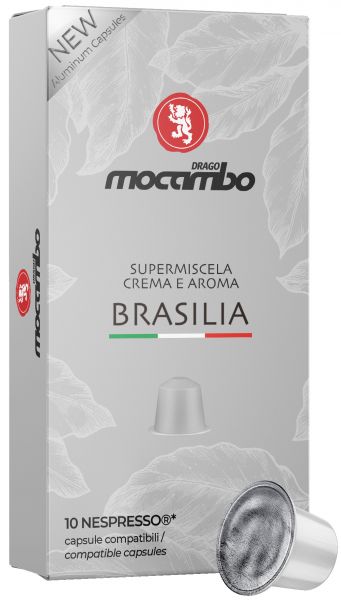 Mocambo Nespresso®-kompatibla kapslar Brasilia