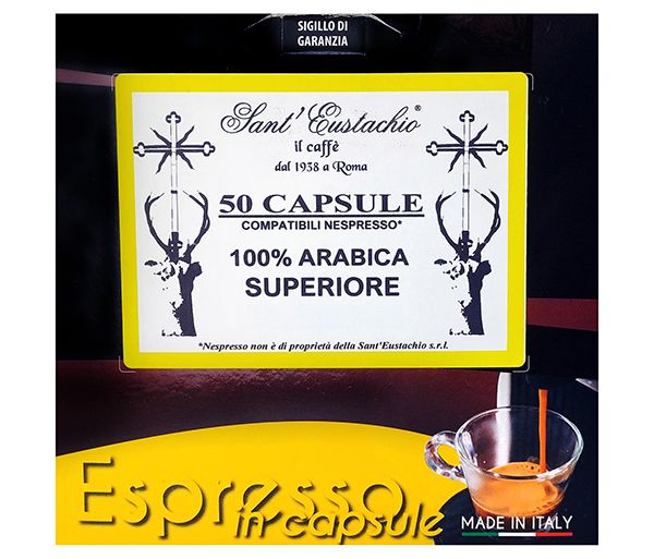 Sant'Eustachio Nespresso®* kompatibla kapslar