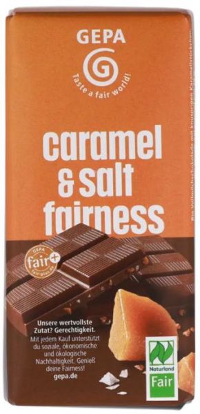 GEPA Ekologisk Choklad Karamell Salt