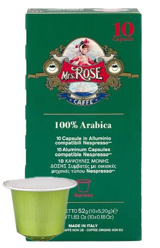 Mrs. Rose Nespresso®* kompatibla kapslar