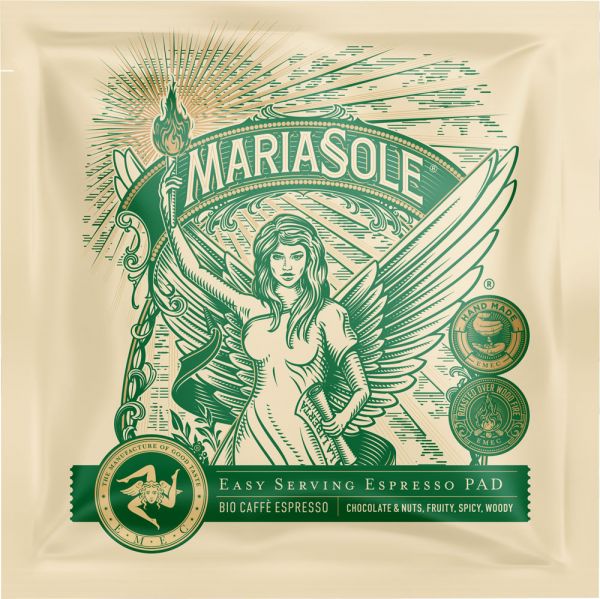 50 MariaSole BIO Caffè ESE Pods