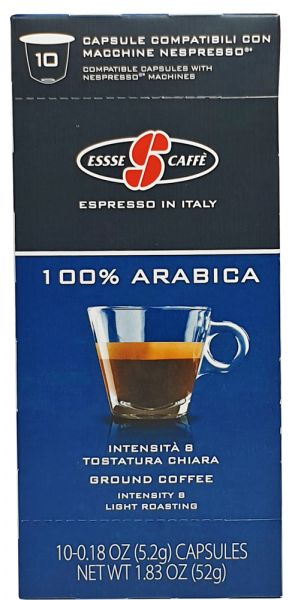 Essse Arabica Nespresso®*-kompatibla kapslar