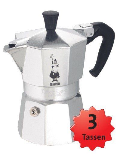 Bialetti Moka Express 3 koppar