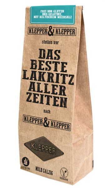 Klepper & Klepper Lättsaltad Lakrits