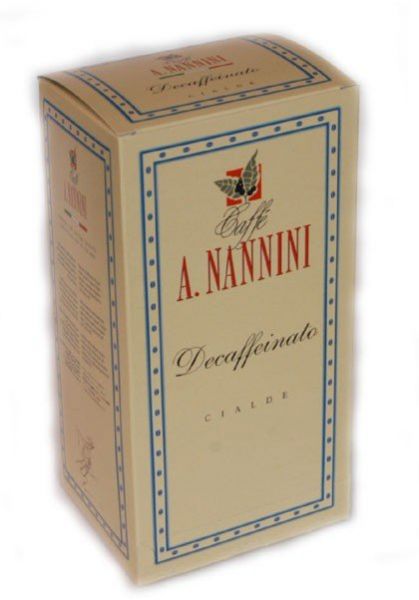 Nannini koffeinfria Espresso-pods