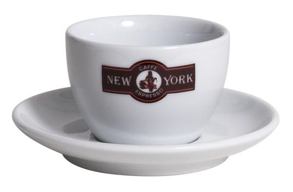 Caffe New York Cappuccinokopp Vit