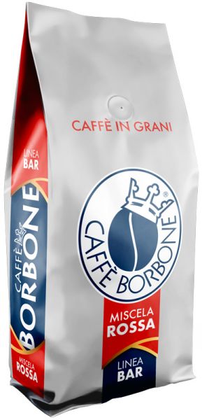 Borbone Miscela Rosso 1000g Espresso Kaffee - ganze Bohne