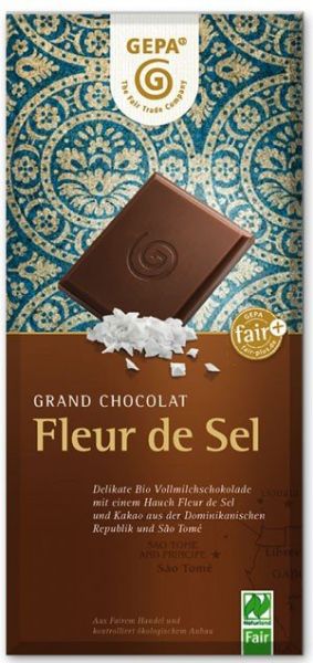 GEPA Ekologisk choklad Fleur de Sel