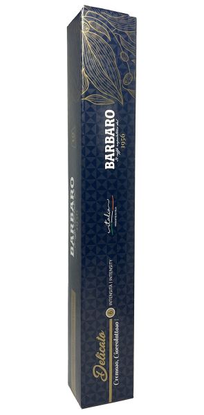 Barbaro Delicato 10 Nespresso - kompatible Aluminiumkapseln