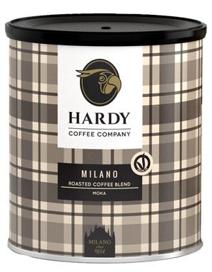 Hardy Milano Espresso ganze Bohne - 250g Dose