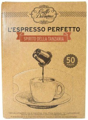 Diemme Nespresso kompatible Kapseln - Spirito della Tanzania