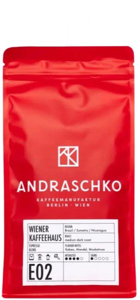 Andraschko Wiener Kaffeehausmischung - 250g Bohne