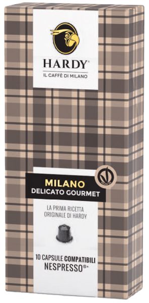 HARDY Milano Nespresso®* kompatibla kapslar